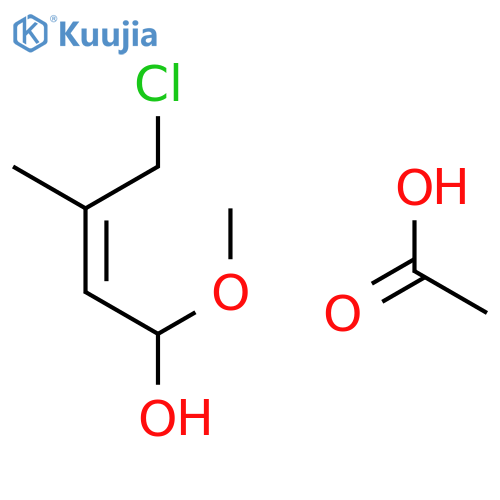 2-BUTEN-1-OL, 4-CHLORO-1-METHOXY-3-METHYL-, ACETATE structure