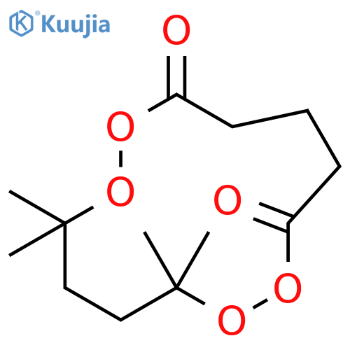 3,3,6,6-Tetramethyl-1,2,7,8-tetraoxacyclotridecane-9,13-dione structure