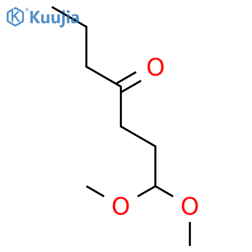 4-Heptanone, 1,1-dimethoxy- structure