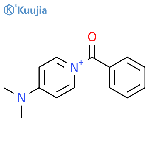 Pyridinium, 1-benzoyl-4-(dimethylamino)- structure