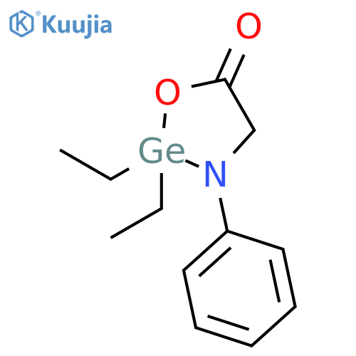 1,3,2-Oxazagermolidin-5-one, 2,2-diethyl-3-phenyl- structure