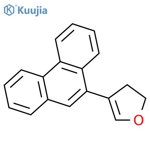 FURAN, 2,3-DIHYDRO-4-(9-PHENANTHRENYL)- structure