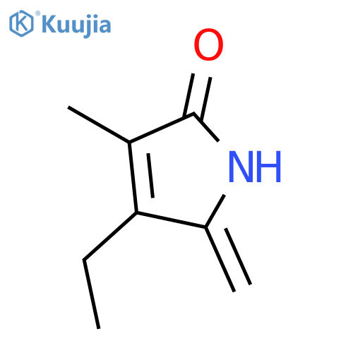 2H-Pyrrol-2-one, 4-ethyl-1,5-dihydro-3-methyl-5-methylene- structure