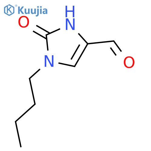 1H-IMIDAZOLE-4-CARBOXALDEHYDE, 1-BUTYL-2,3-DIHYDRO-2-OXO- structure