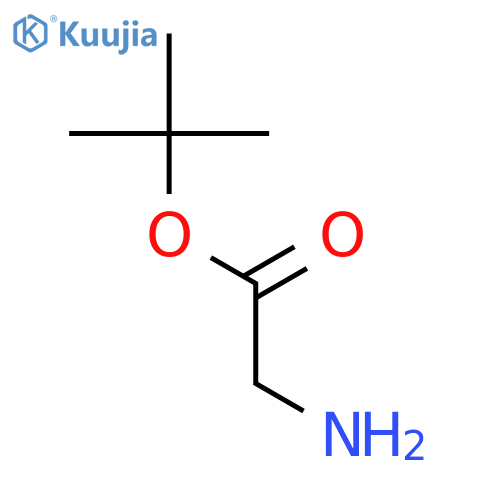 tert-Butyl 2-aminoacetate structure