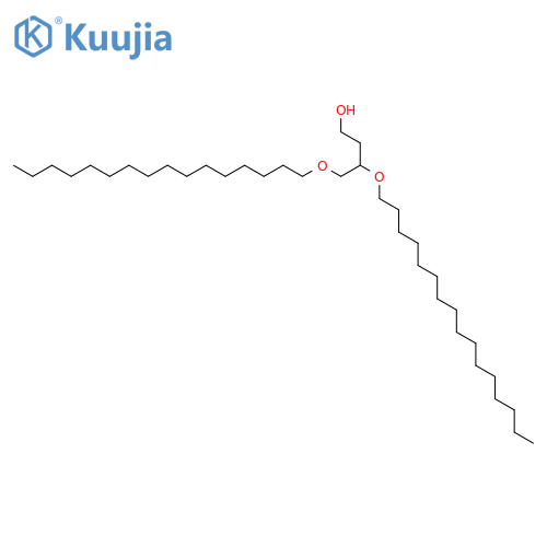 1-BUTANOL, 3,4-BIS(HEXADECYLOXY)- structure