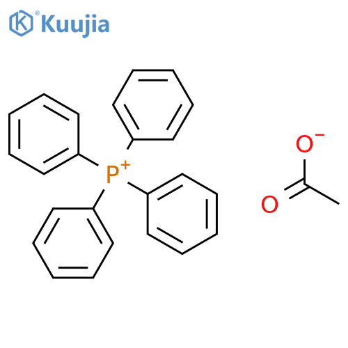 Phosphonium, tetraphenyl-, acetate structure