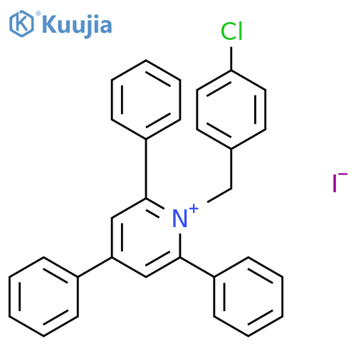 PYRIDINIUM, 1-[(4-CHLOROPHENYL)METHYL]-2,4,6-TRIPHENYL-, IODIDE structure