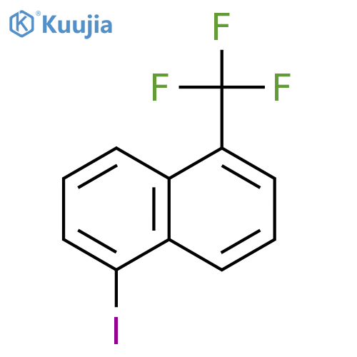 NAPHTHALENE, 1-IODO-5-(TRIFLUOROMETHYL)- structure