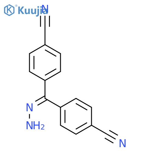 BENZONITRILE, 4,4'-CARBONOHYDRAZONOYLBIS- structure