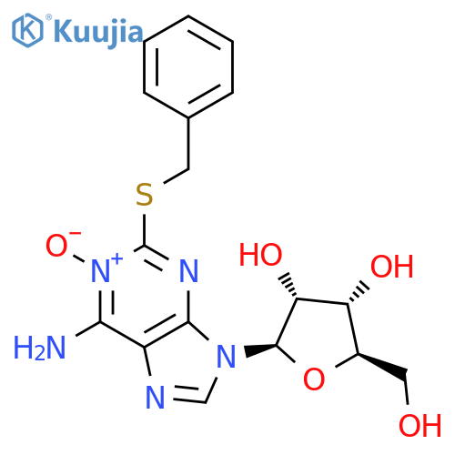 2-(Benzylsulfanyl)-1-hydroxyadenosine structure