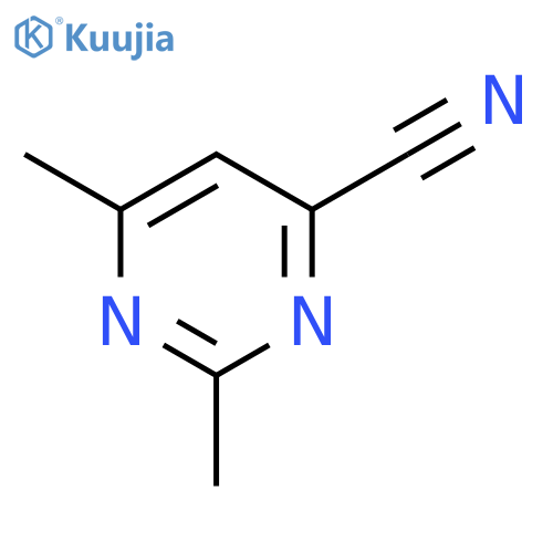 2,6-Dimethylpyrimidine-4-carbonitrile structure