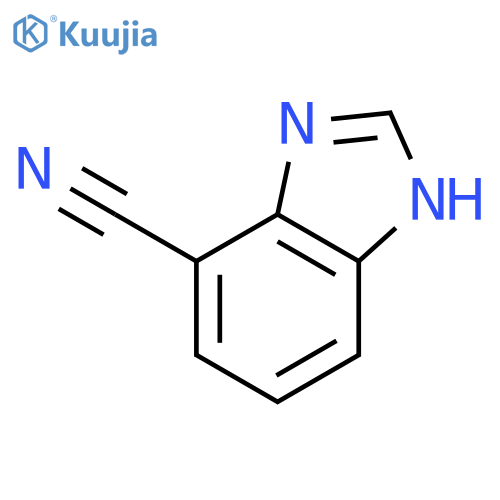 1H-Benzodimidazole-4-carbonitrile structure