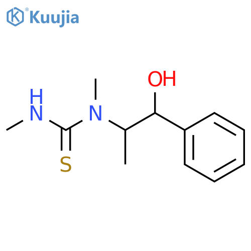 Thiourea, N-(2-hydroxy-1-methyl-2-phenylethyl)-N,N'-dimethyl- structure