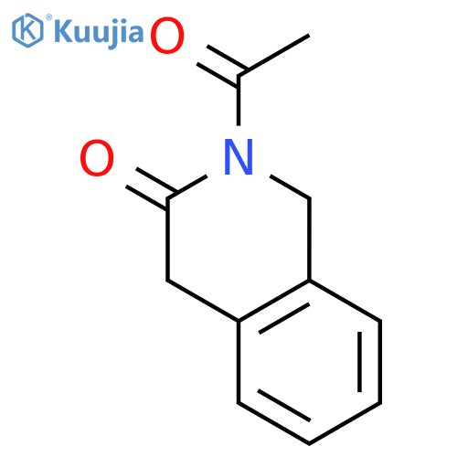 3(2H)-Isoquinolinone, 2-acetyl-1,4-dihydro- structure