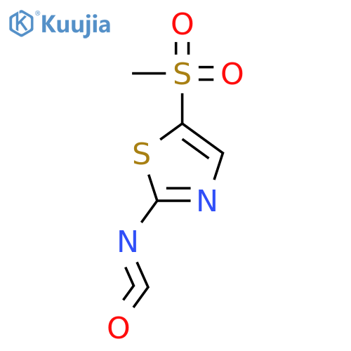 THIAZOLE, 2-ISOCYANATO-5-(METHYLSULFONYL)- structure