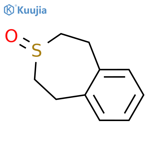 3-BENZOTHIEPIN, 1,2,4,5-TETRAHYDRO-, 3-OXIDE structure