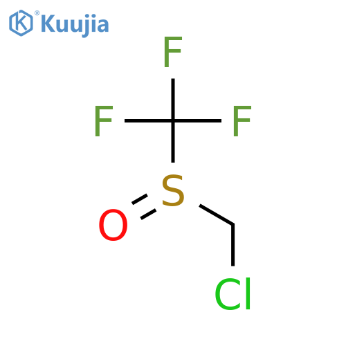Methane, [(chloromethyl)sulfinyl]trifluoro- structure