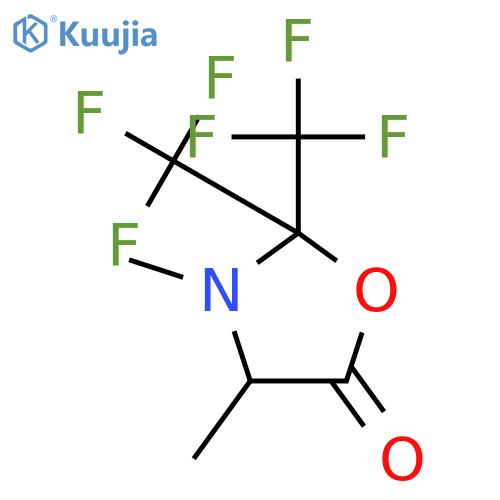 5-Oxazolidinone, 3,4-dimethyl-2,2-bis(trifluoromethyl)- structure
