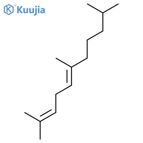 2,5-Undecadiene, 2,6,10-trimethyl-, (E)- structure