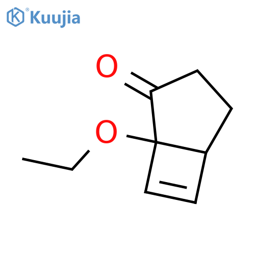 BICYCLO[3.2.0]HEPT-6-EN-2-ONE, 1-ETHOXY- structure