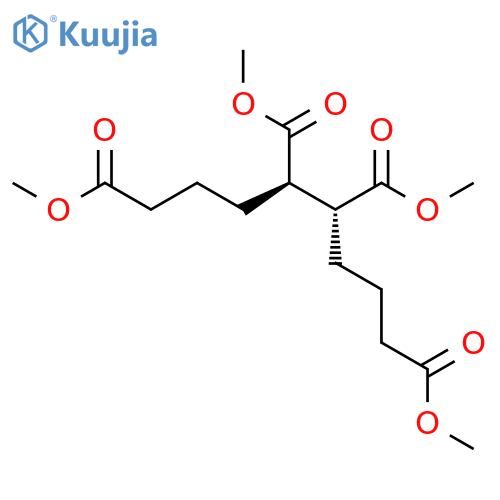 1,4,5,8-OCTANETETRACARBOXYLIC ACID, TETRAMETHYL ESTER, (R*,R*)- structure