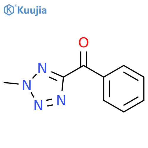 Methanone, (2-methyl-2H-tetrazol-5-yl)phenyl- structure