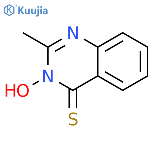 4(3H)-Quinazolinethione, 3-hydroxy-2-methyl- structure