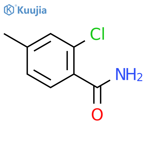 Benzamide, 2-chloro-4-methyl- structure