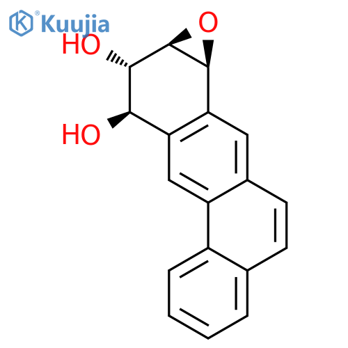 Benz[5,6]anthra[1,2-b]oxirene-2,3-diol,1a,2,3,11b-tetrahydro-, (1aa,2b,3a,11ba)- (9CI) structure