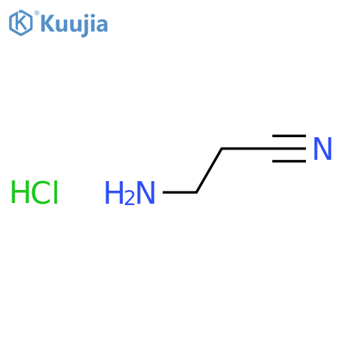 3-aminopropanenitrile hydrochloride structure