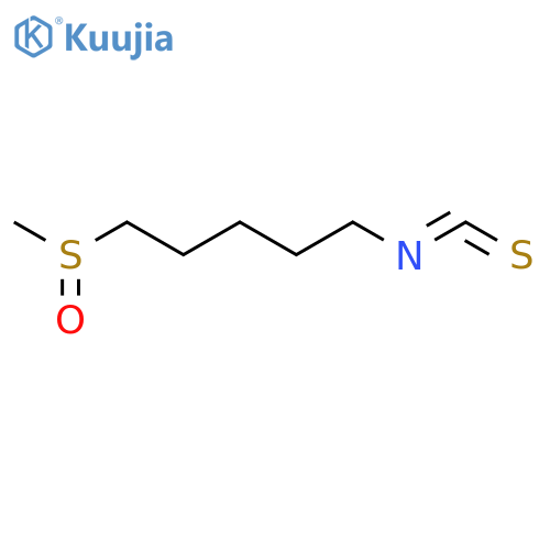 Pentane,1-isothiocyanato-5-(methylsulfinyl)- structure