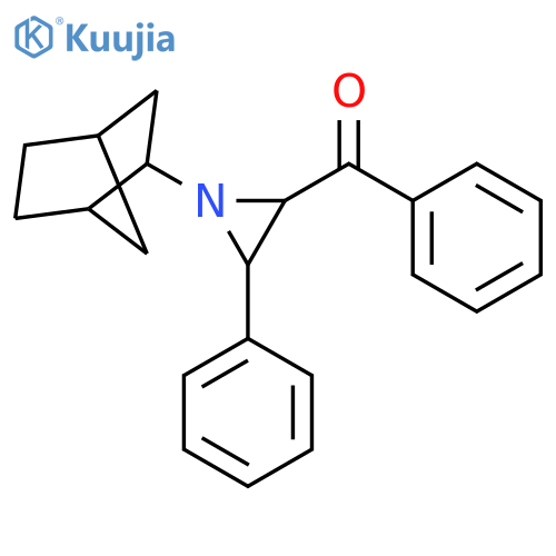 [1-(Bicyclo[2.2.1]heptan-2-yl)-3-phenylaziridin-2-yl](phenyl)methanone structure