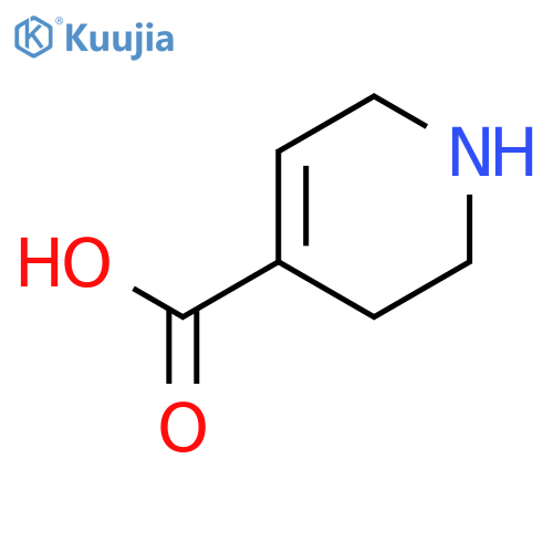1,2,3,6-tetrahydropyridine-4-carboxylic acid structure