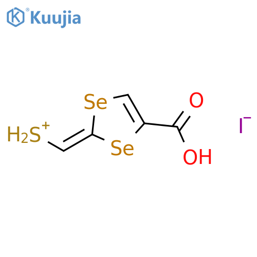 SULFONIUM, (4-CARBOXY-1,3-DISELENOL-2-YLIDENE)METHYL-, IODIDE structure