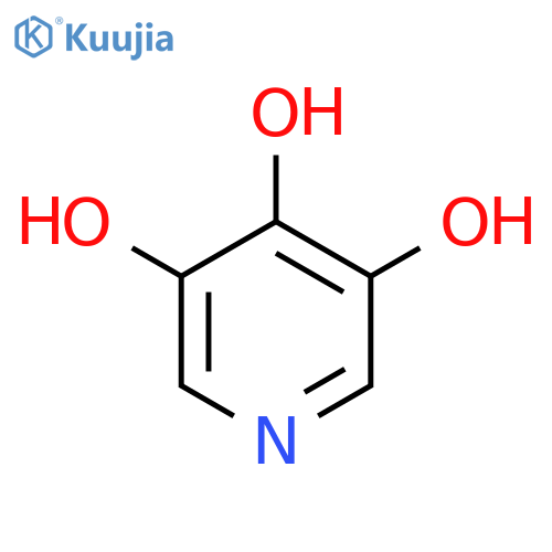 3,4,5-Pyridinetriol structure