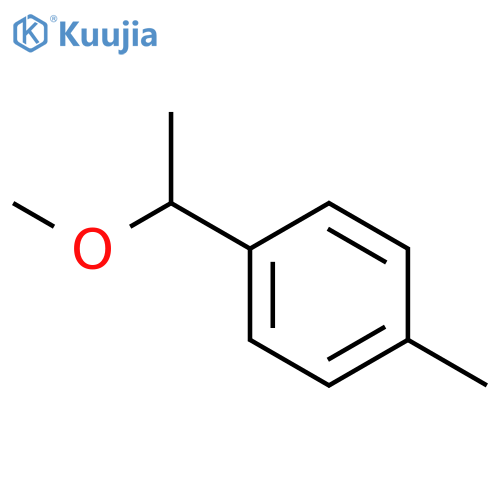 Benzene, 1-[(1R)-1-methoxyethyl]-4-methyl- structure