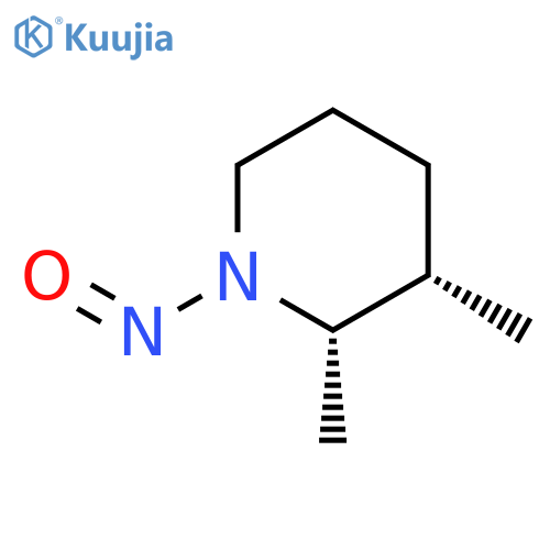 (2S,3S)-2,3-Dimethyl-1-nitrosopiperidine structure