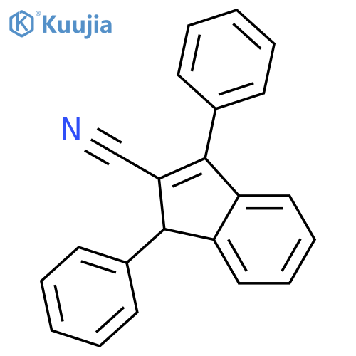 1H-Indene-2-carbonitrile, 1,3-diphenyl- structure