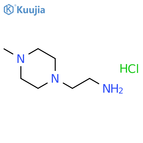 2-(4-Methylpiperazin-1-yl)ethanamine hydrochloride structure