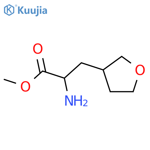 methyl 2-amino-3-(oxolan-3-yl)propanoate structure