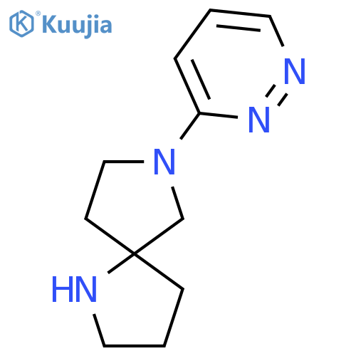 1,7-Diazaspiro[4.4]nonane, 7-(3-pyridazinyl)- structure