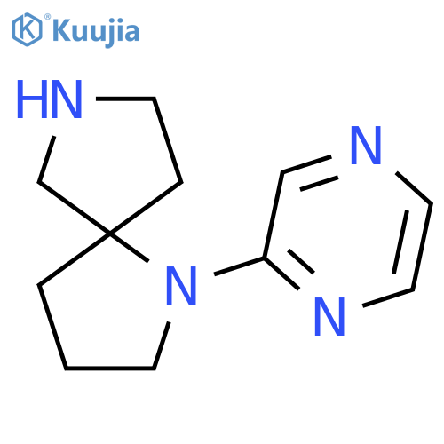 1,7-Diazaspiro[4.4]nonane, 1-pyrazinyl- structure