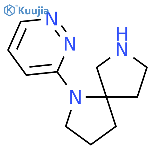 1,7-Diazaspiro[4.4]nonane, 1-(3-pyridazinyl)- structure