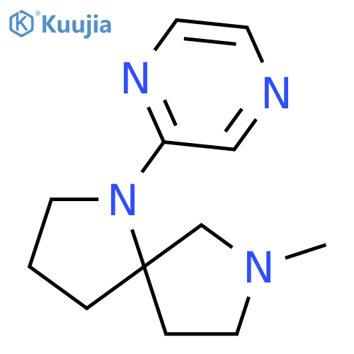 1,7-Diazaspiro[4.4]nonane, 7-methyl-1-pyrazinyl- structure