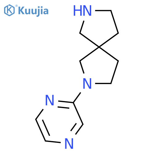 2,7-Diazaspiro[4.4]nonane, 2-pyrazinyl- structure