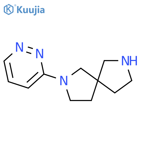 2,7-Diazaspiro[4.4]nonane, 2-(3-pyridazinyl)- structure