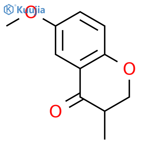 4H-1-Benzopyran-4-one, 2,3-dihydro-6-methoxy-3-methyl- structure