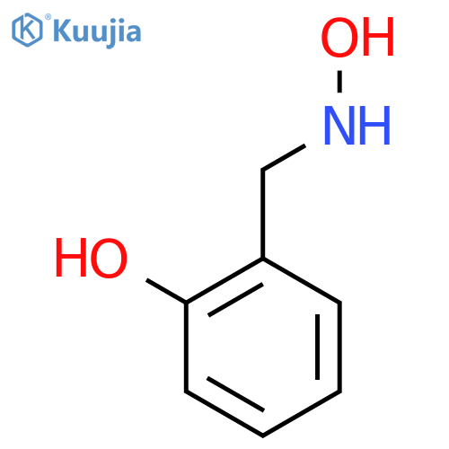 2-(hydroxyamino)methylphenol structure
