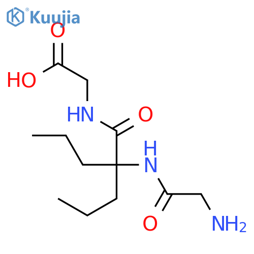 Glycine, glycyl-2-propylnorvalyl- structure